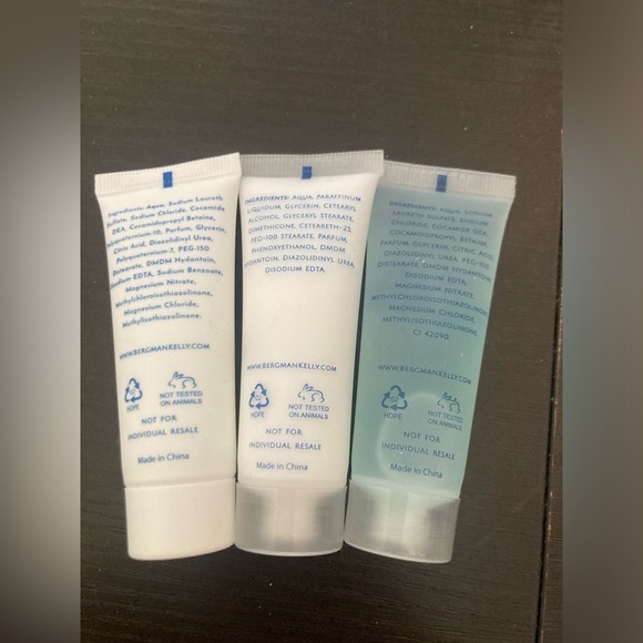 4/$25 Bergman Kelly Travel set. 3 piece set. Perfect for travel. Each 1 oz - Picture 3 of 4